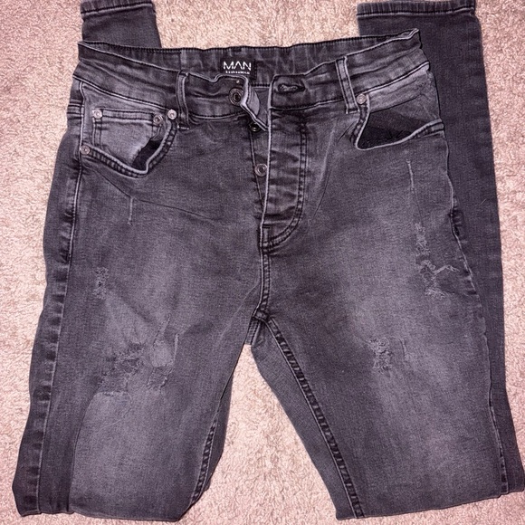 Boohoo High Rise Jeans - Picture 5 of 7